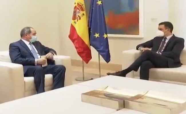 بوقدوم يؤكد وجود إرادة مشتركة بين الجزائر وإسبانيا لتعزيز التعاون بين البلدين
