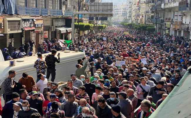 الجمعة 107 من الحراك الشعبي تحت شعار