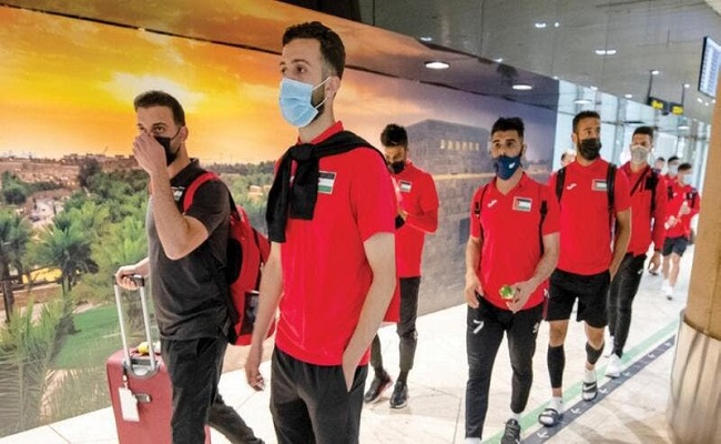 منتخب فلسطين يصل لسعودية...