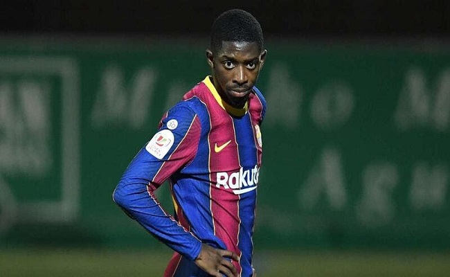 ديمبيلي سيغيب عن برشلونة