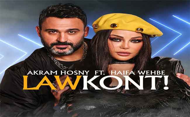 هيفاء وهبي وأكرم حسني يلتقيان لأول مرة في