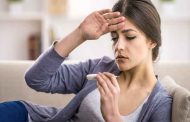 ما الذي يؤدي الى ارتفاع درجة الحرارة خلال الدورة الشهرية؟