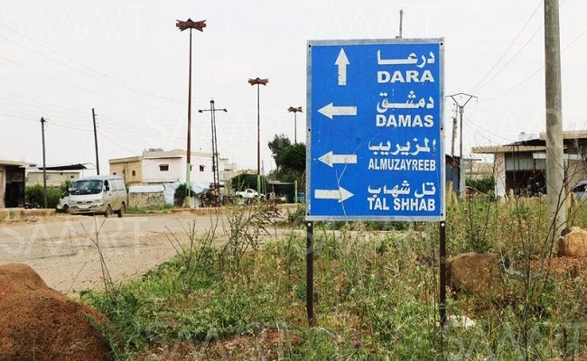 قوات بشار تنتشر في درعا