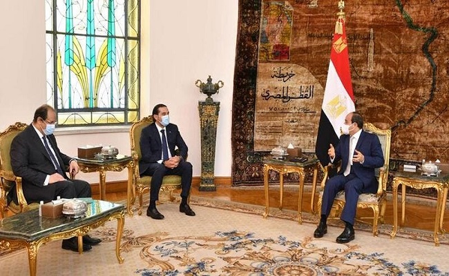 السيسي يدعم الحريري