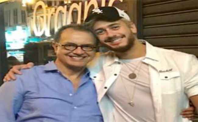 سعد لمجرد يخوض أولى تجاربه الانتاجية مع والده في