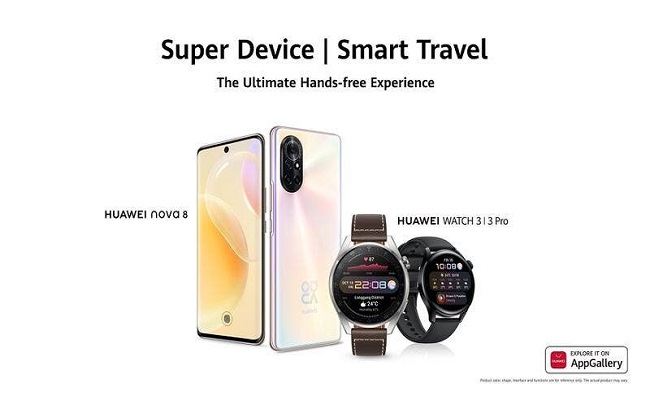 هواوي تطلق ساعتي HUAWEI WATCH 3 و 3 Pro...