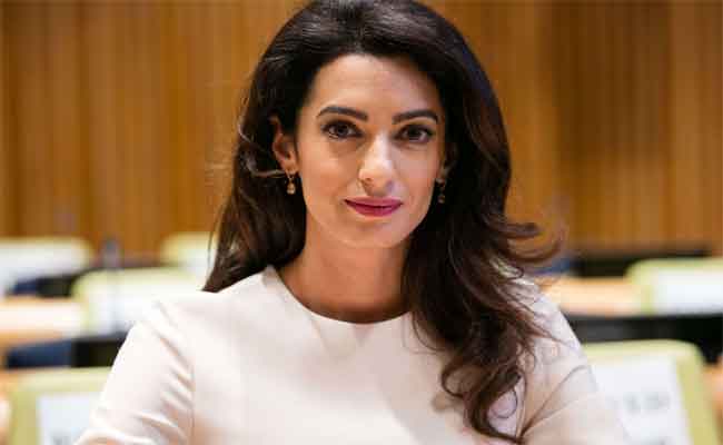 أمل كلوني مستشارة للمحكمة الدولية في قضية الإبادة الجماعية باقليم دارفور بالسودان...