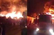 نشوب حريق مهول في في مصنع للشكولاطة بالعاصمة دون تسجيل خسائر بشرية