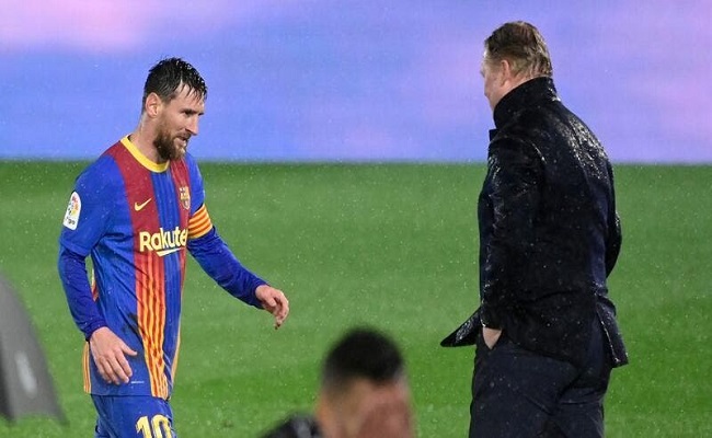 ميسي كان طاغية في تدريبات برشلونة...