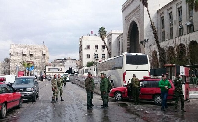 انفجار أمام قصر العدل في طرطوس