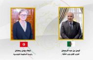 بن عبد الرحمان يجري محادثات مع رئيسة الحكومة التونسية
