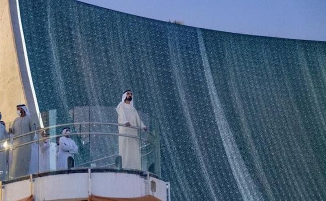 شلالات إكسبو 2020 دبي تتحدى الجاذبية...