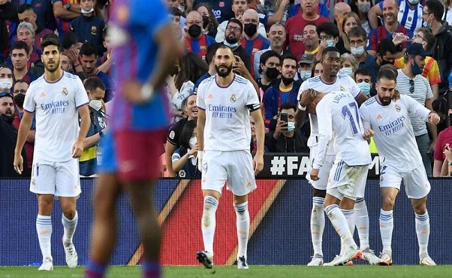 ريال مدريد يحقق الفوز على برشلونة...