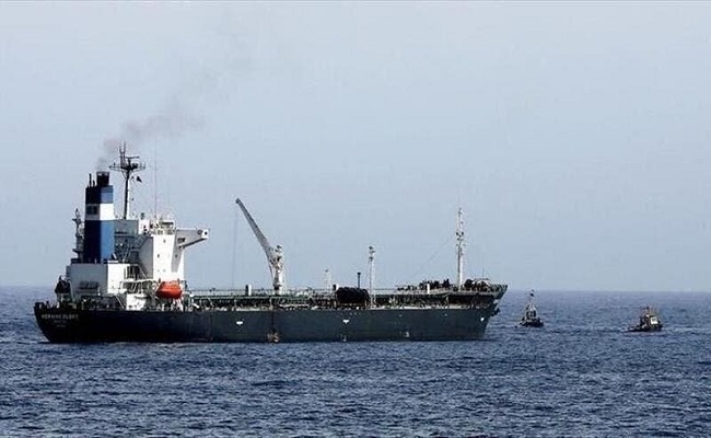 التحالف يفرج عن سفينة نفطية
