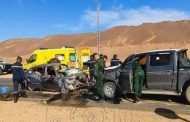 مجزرة مرورية تخلف قتيلان و 3 جرحى بتمنراست