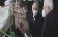 رئيس الجمهورية يكرم نظيره الإيطالي