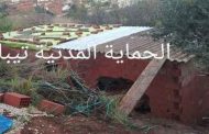 سقوط صخرة على بناء قصديري بعين تڤورايت في تيبازة دون تسجيل خسائر في الأرواح