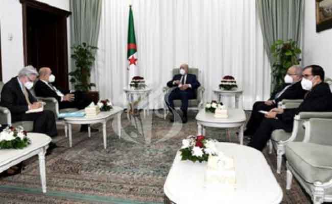 استقبال الرئيس تبون لوزير خارجية فرنسا
