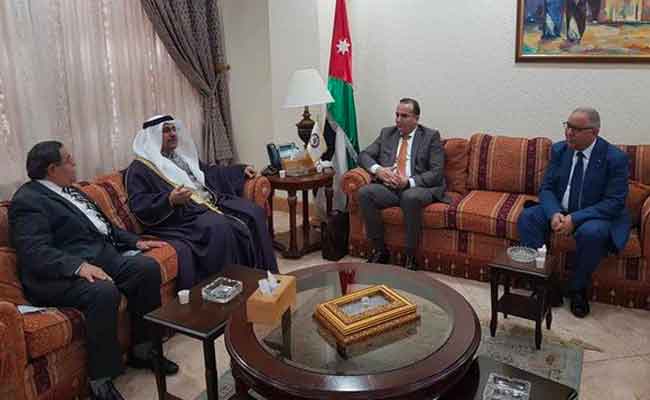 استقبال العسومي لنواب المجلس الشعبي الوطني الأعضاء في البرلمان العربي