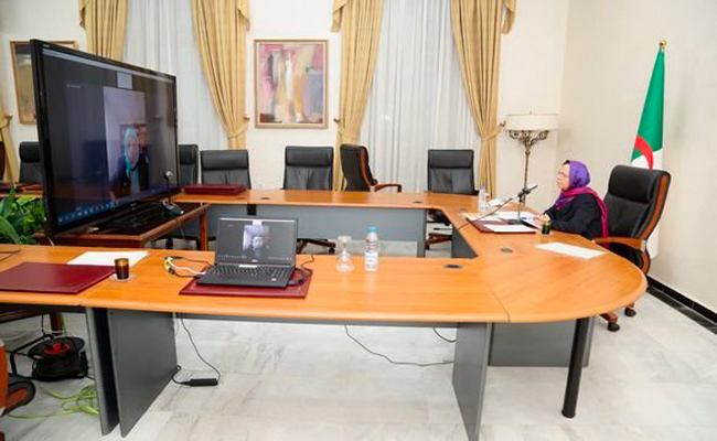 مشاركة مجلس الأمة في اجتماع ائتلاف البرلمانيات من الدول العربية