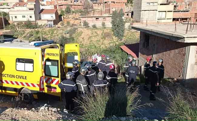 وفاة 3 أشخاص من نفس العائلة في حريق ببناء جاهز بالشلف