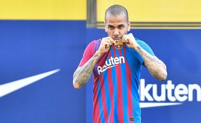 أول ظهور لألفيش مع برشلونة...