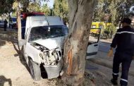 اصطدام سيارة بشجرة يخلف 3 قتلى و إصابة آخر بعنابة