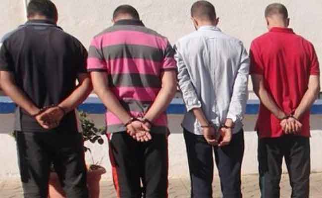 توقيف أربعة متورطين في سرقة رعية أجنبية بأولاد فايت بالعاصمة
