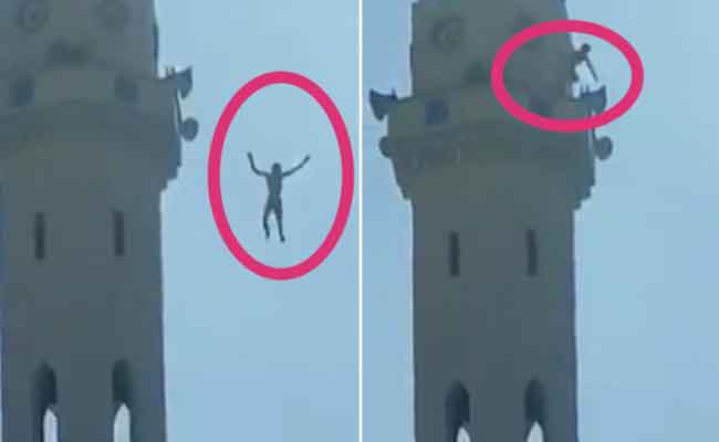 انتحار عشريني برمي نفسه من فوق مئذنة بقسنطينة