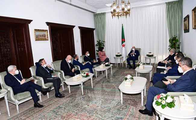 استقبال تبون لوزير خارجية إيطاليا