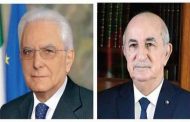 رئيس الجمهورية تبون يهنئ الرئيس الإيطالي بمناسبة إعادة انتخابه رئيسا لبلاده
