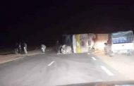 انقلاب شاحنة يخلف قتيلان و مصابان بتيمياوين في أدرار