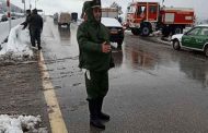 التقلبات الجوية تتسبب في غلق عدد من الطرق الوطنية و الولائية و صعوبة السير فيها