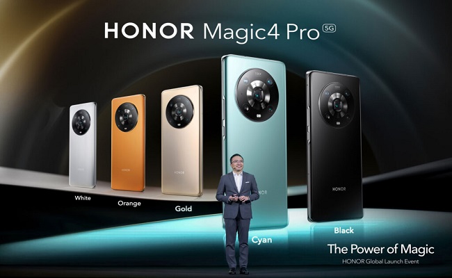 سلسلة Honor Magic 4 مع أندرويد 12...