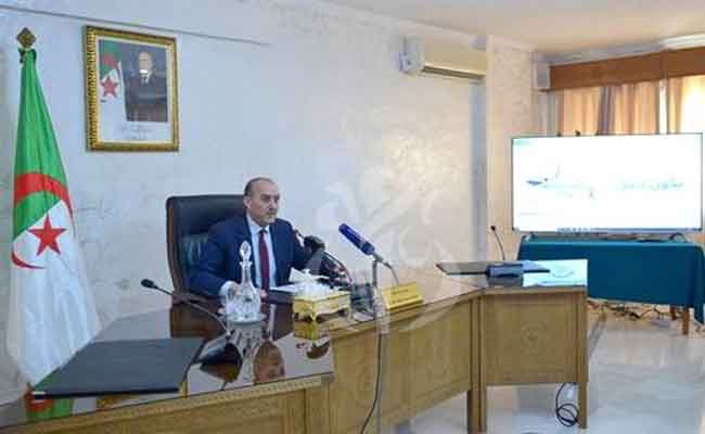 إشراف بلجود على اجتماع تنسيقي مع ولاة الجمهورية عن طريق التحاضر عن بعد