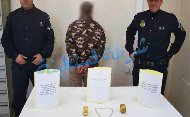 الإطاحة بشخص يستغل قاصر في عملية سرقة أموال و حلي من منزلهم بقسنطينة