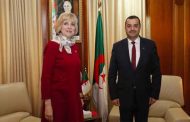 استقبال عرقاب لسفيرة أمريكا بالجزائر