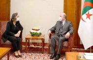 استقبال بن عبد الرحمان لوزيرة الصناعة والمناجم والطاقة التونسية