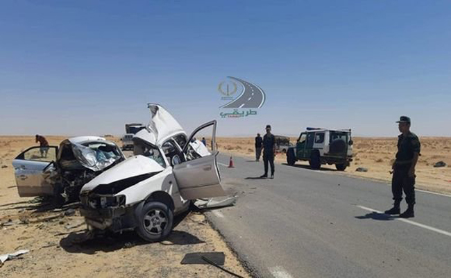 مجزرة مرورية تخلف 7 قتلى و 4 مصابين في الوادي