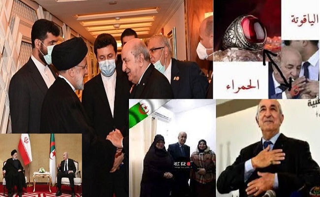 سكوب الرئيس تبون وأسرته يدعمون التشيع الإيراني وابنته تدعم الزواج المتعة