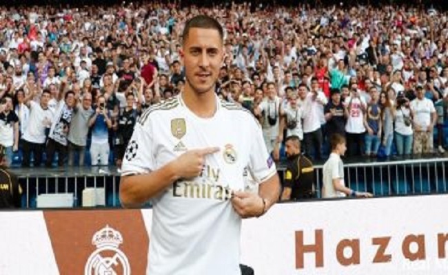 هازارد يعد جماهير مدريد بالأفضل...