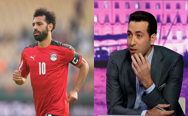 ابو تريكة يقدم الدروس لصلاح...