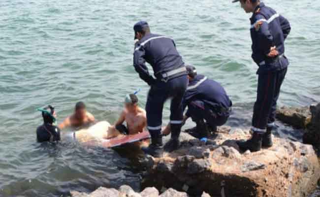 الحماية المدنية تنتشل جثتين و تواصل البحث على 4 مصطافين بشواطئ بجاية