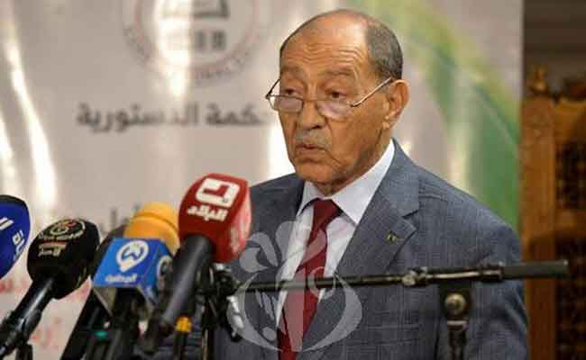 رئيس المحكمة الدستورية يؤكد أن القضاء الدستوري