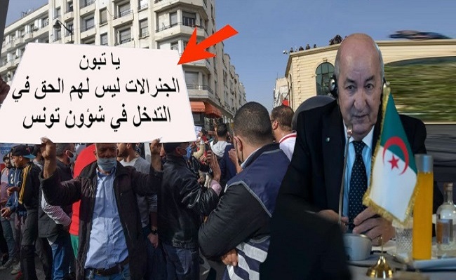 فضيحة الجنرالات وتبون لولا الغاز والسياحية الجنسية التي يقوم بها الجزائريين لمات التونسيون بالجوع