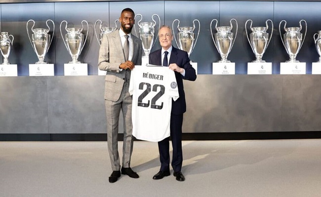 ريال مدريد يضم رسميا أنطونيو روديجر...