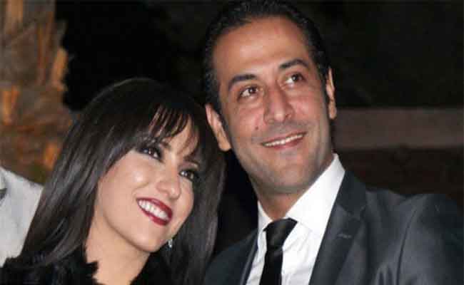 عبد المنعم العمايري و أمل عرفة وابنتهما يلتقيان في