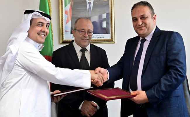 إشراف بوسليماني على توقيع بروتوكول تعاون بين مؤسسة البث الإذاعي والتلفزي ومؤسسة عربسات