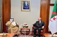 استقبال بن عبد الرحمان لوزير العدل الكويتي