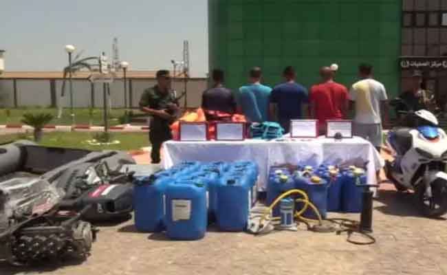 درك مستغانم يوقف 6 أشخاص متورطين في تنظيم الهجرة السرية